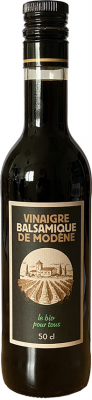 Vinaigre balsamique de modene 6% origine france - 50cL