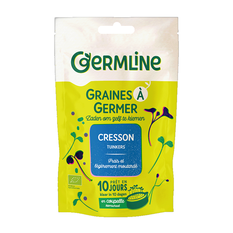 Graines à germer cresson bio (origine Italie) - 100 g