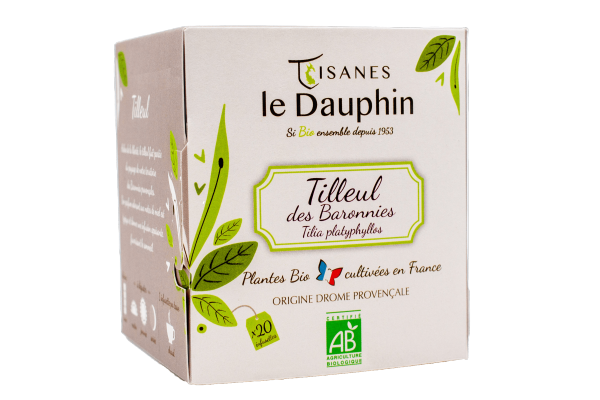 Infusion bio tilleul des baronnies origine dr√¥me (origine France) - 20 infusettes