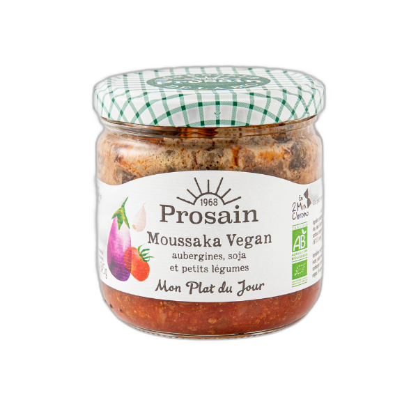 Moussaka vegan aux aubergines et au soja bio - vegan - 345 g