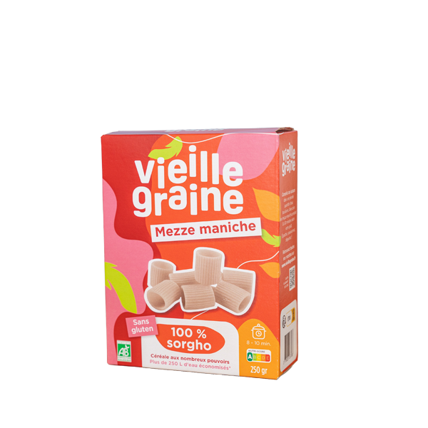Mezze Maniche 100% sorgho bio - 250 g