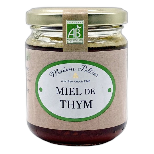Miel de thym bio (origine Grèce, Espagne) - 250 g
