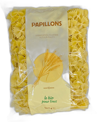 Papillons blanc origine italie - 500 g