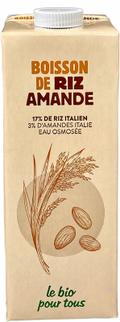Boisson de riz amandes origine italie - 1L