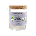 Bougie à la cire de soja pomme & fleur de sureau - 190 g