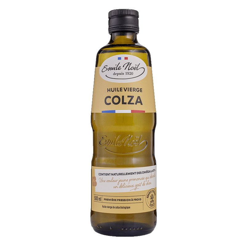 Huile vierge de colza bio france - 500 ml
