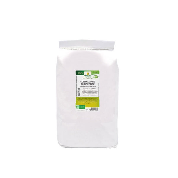 Son d'avoine bio Vrac (origine UE) - 2,5 kg