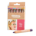 Kit 6 crayons de maquillage mondes enchantés