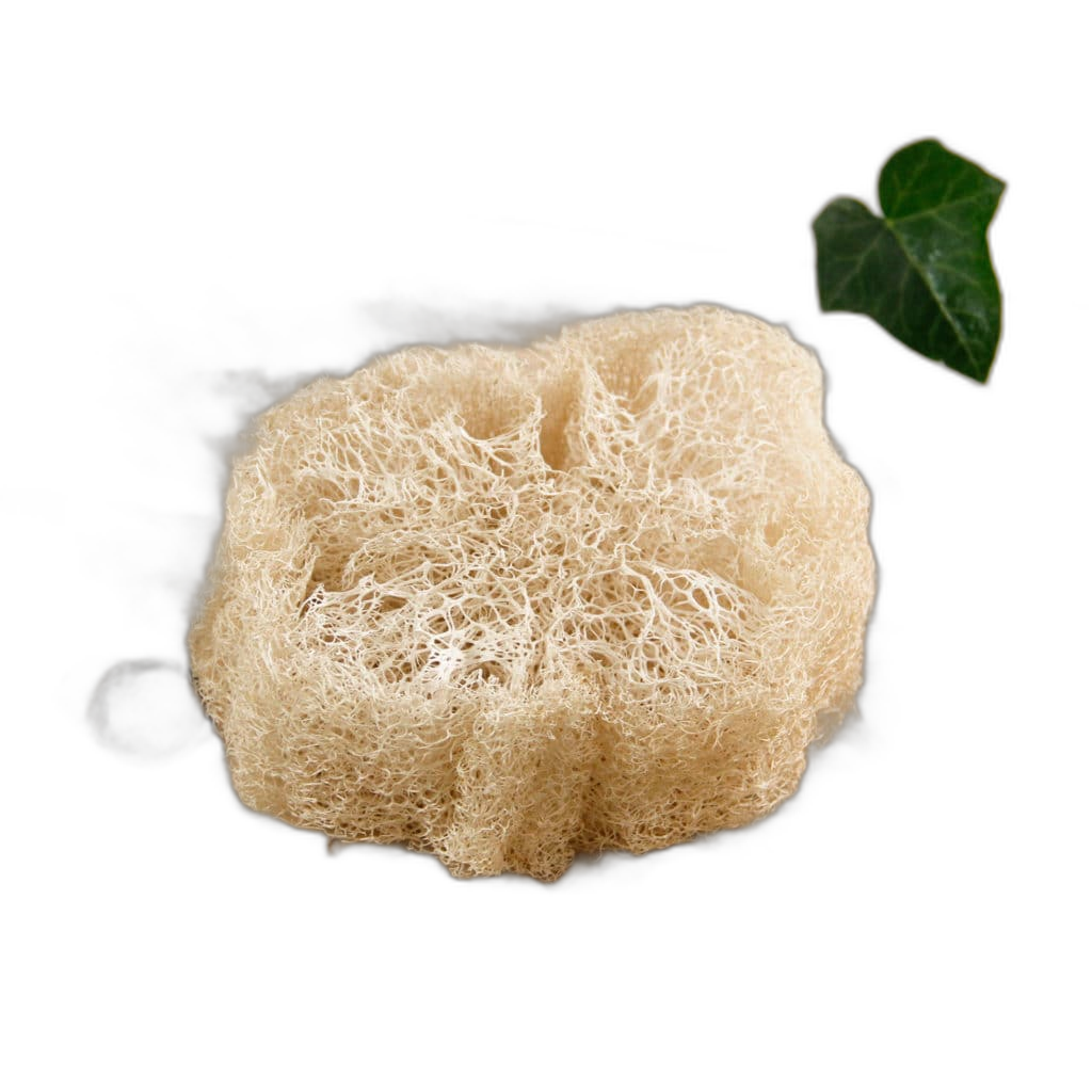 Porte savon biodégradable (luffa brut) - lot de 2