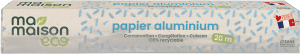 Papier aluminium - 20 m√®tres