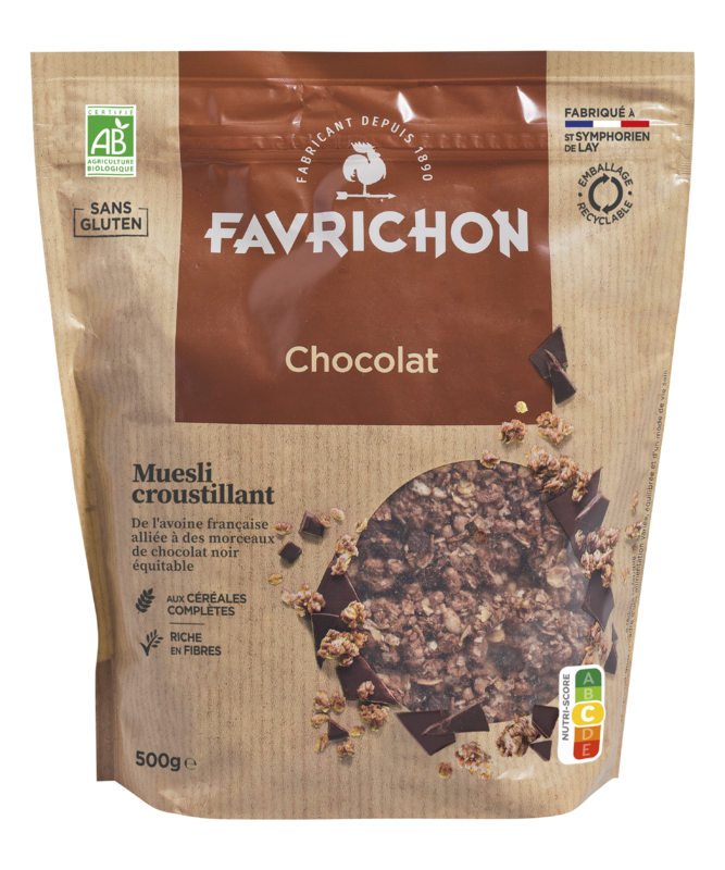 Muesli croustillant chocolat - 500 g