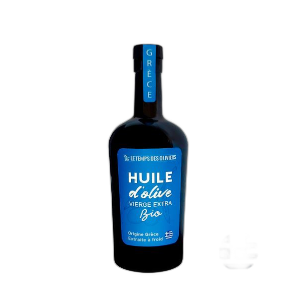 Huile d'olive vierge extra fruitée vert bio (origine Grèce) - 50 cL