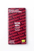 Tablette chocolat noir 88% bio équitable - 70 g