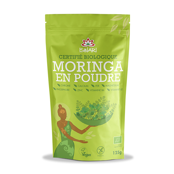 Moringa en poudre bio (origine Hors UE) - 125 g