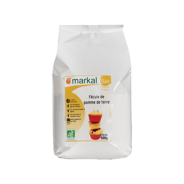 Fécule de pomme de terre bio - 500 g