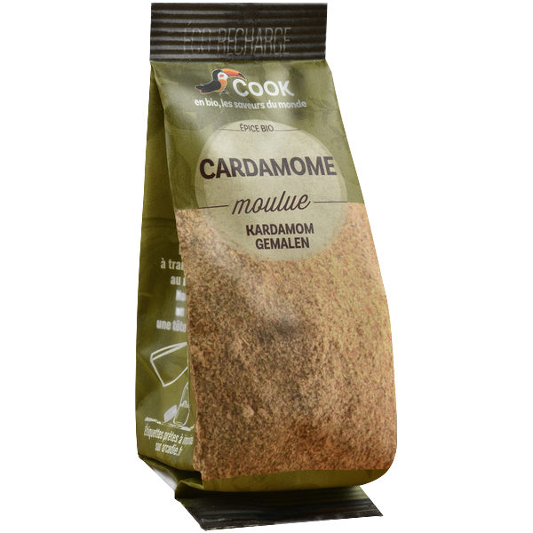 Cardamome en poudre bio (éco recharge) - 35g