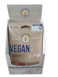 Présentoir d'emballages alimentaires vegan à la cire de riz -(S2ML)