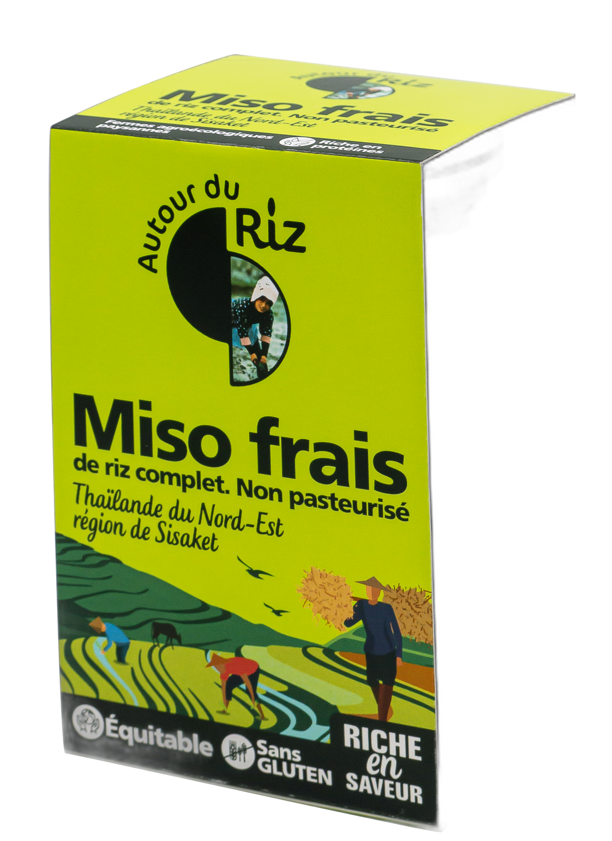 Miso non pasteurisé bio équitable - 250 g