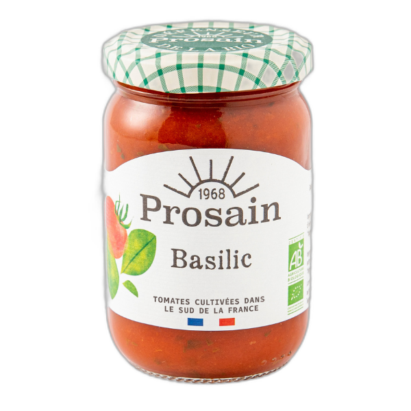 Sauce tomate au basilic bio - 200 g