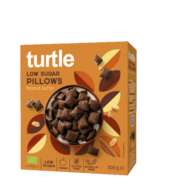 Coussins fourrés au beurre de cacahuète bio et sans gluten - 300 g