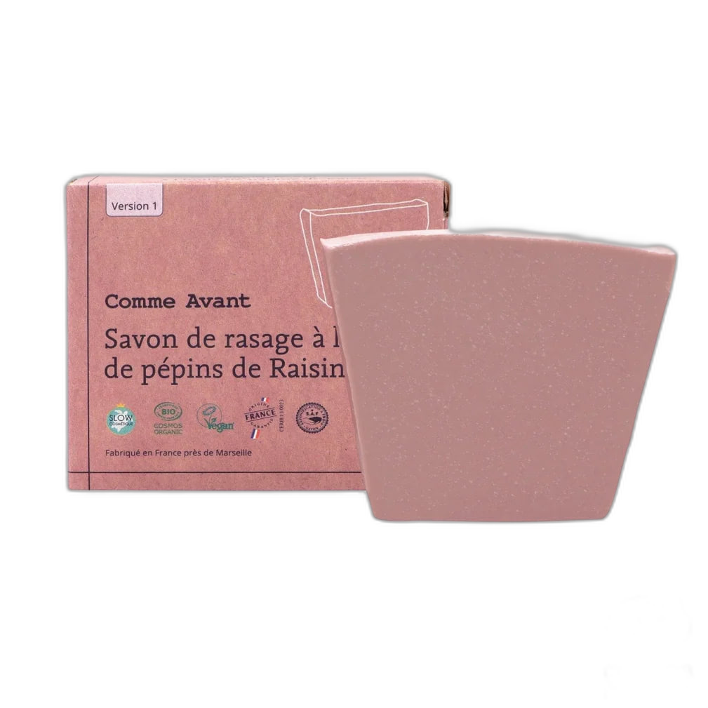 Savon de rasage à l'huile de pépins de raisin (version 1) - 100 g