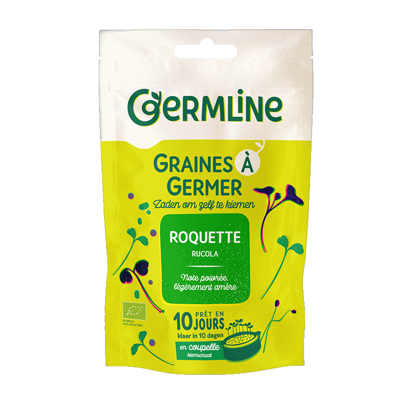 Graines à germer roquette bio (origine Italie) - 100 g