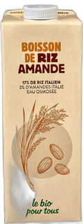 Boisson de riz amandes origine italie - 1L