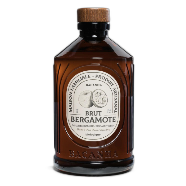 Sirop bergamote brut bio - 400 ml
