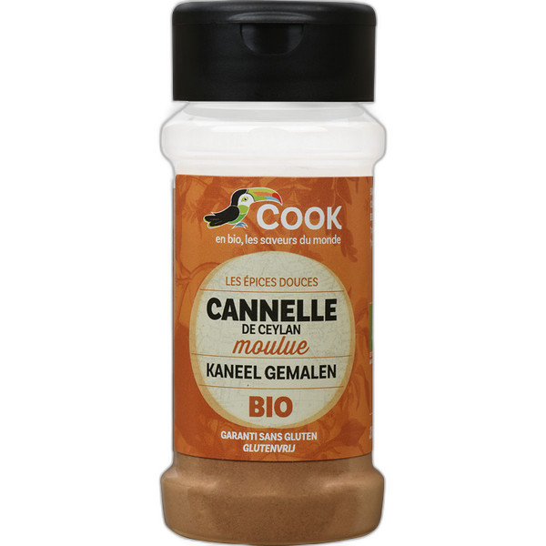 Cannelle en poudre bio (origine Madagascar) - 35 g