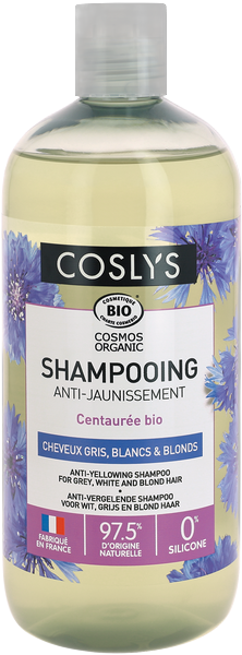 Shampoing anti-jaunissement cheveux gris & blancs - 500 ml