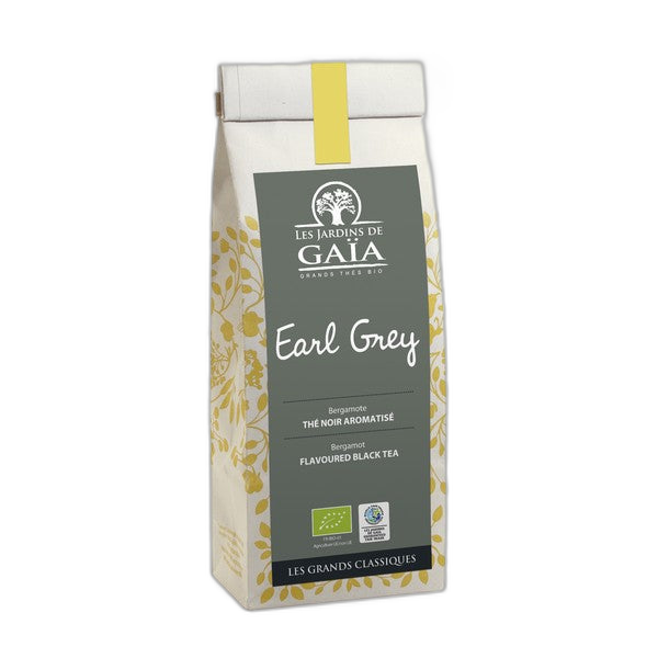 Th√© noir bio earl grey (bergamote) - 100 g