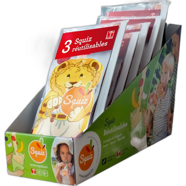 Gourdes réutilisables animaux carnaval (prèt à vendre) - 8