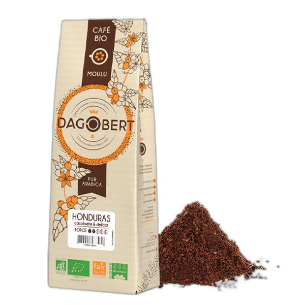 Honduras 100% arabica, bio et équitable - moulu - 1 Kg