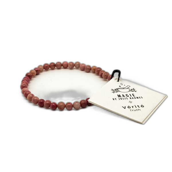 Bracelet vérité rhodonite