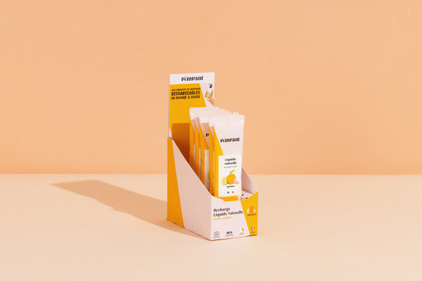 Display nu liquide vaisselle agrumes (peut contenir 6 stick)