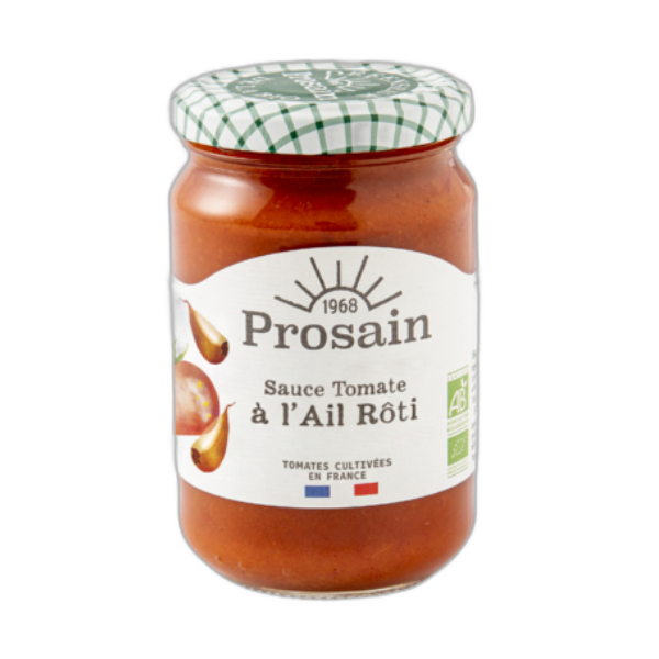 Sauce tomate à l'ail rôti bio - 360 g