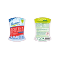 Etiquettes pour le gel lave-vaisselle tout en un (rouleau)