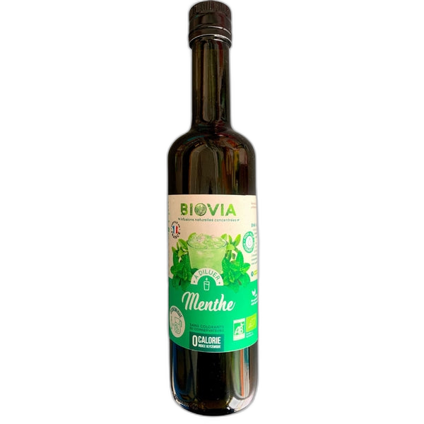 Infusion stévia menthe bio (à diluer comme un sirop) - 50 cL
