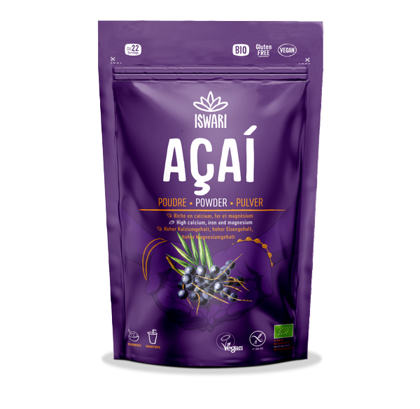 Açaï en poudre bio (origine Brésil) - 70 g