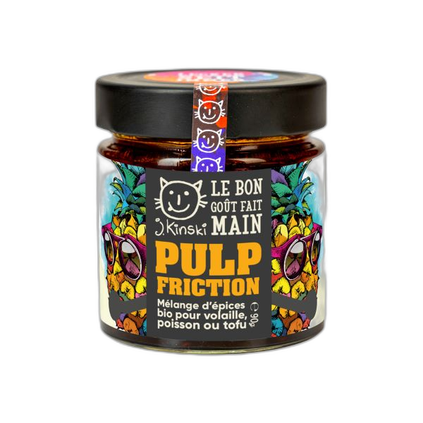 Epices pulp friction bbq sucré/salé bio (ananas, mangue) - 90 g