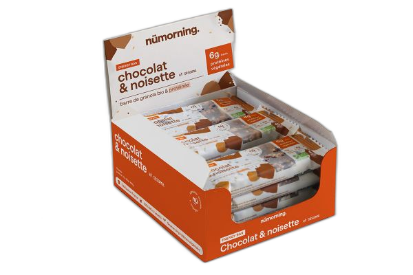 barre granola choco noisette bio (prèt à vendre) (origine france) - 40 g