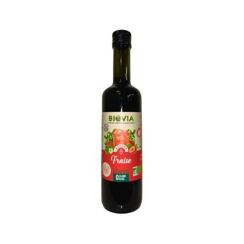 Infusion stévia fraise bio (à diluer comme un sirop) - 50 cL
