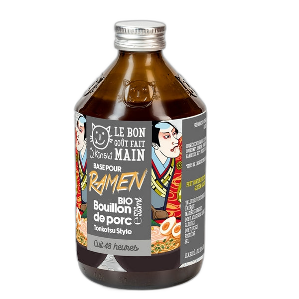 Bouillon de porc style tonkotsu bio - 525mL