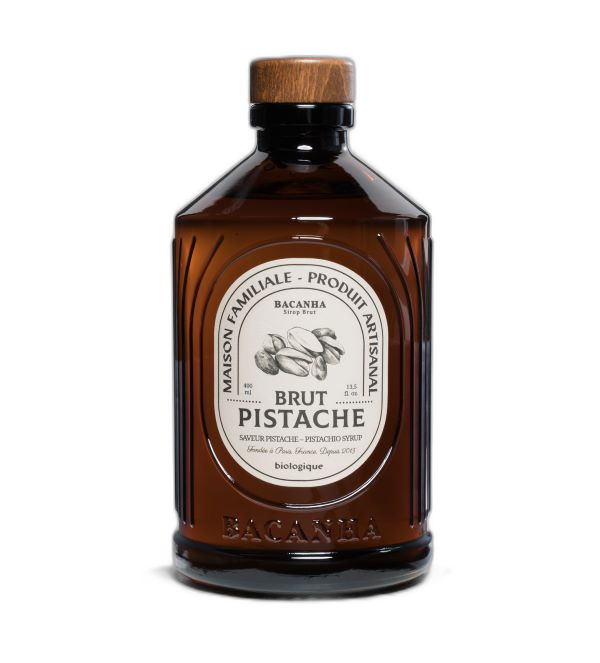 Sirop pistache brut bio - 400 ml