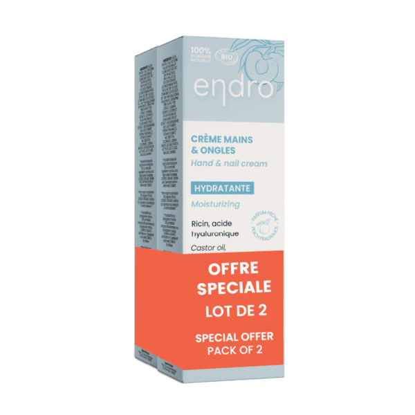 Duo 2 crèmes hydratantes mains - 2 x 50mL