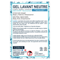 Etiquettes pour le gel lavant neutre (rouleau)