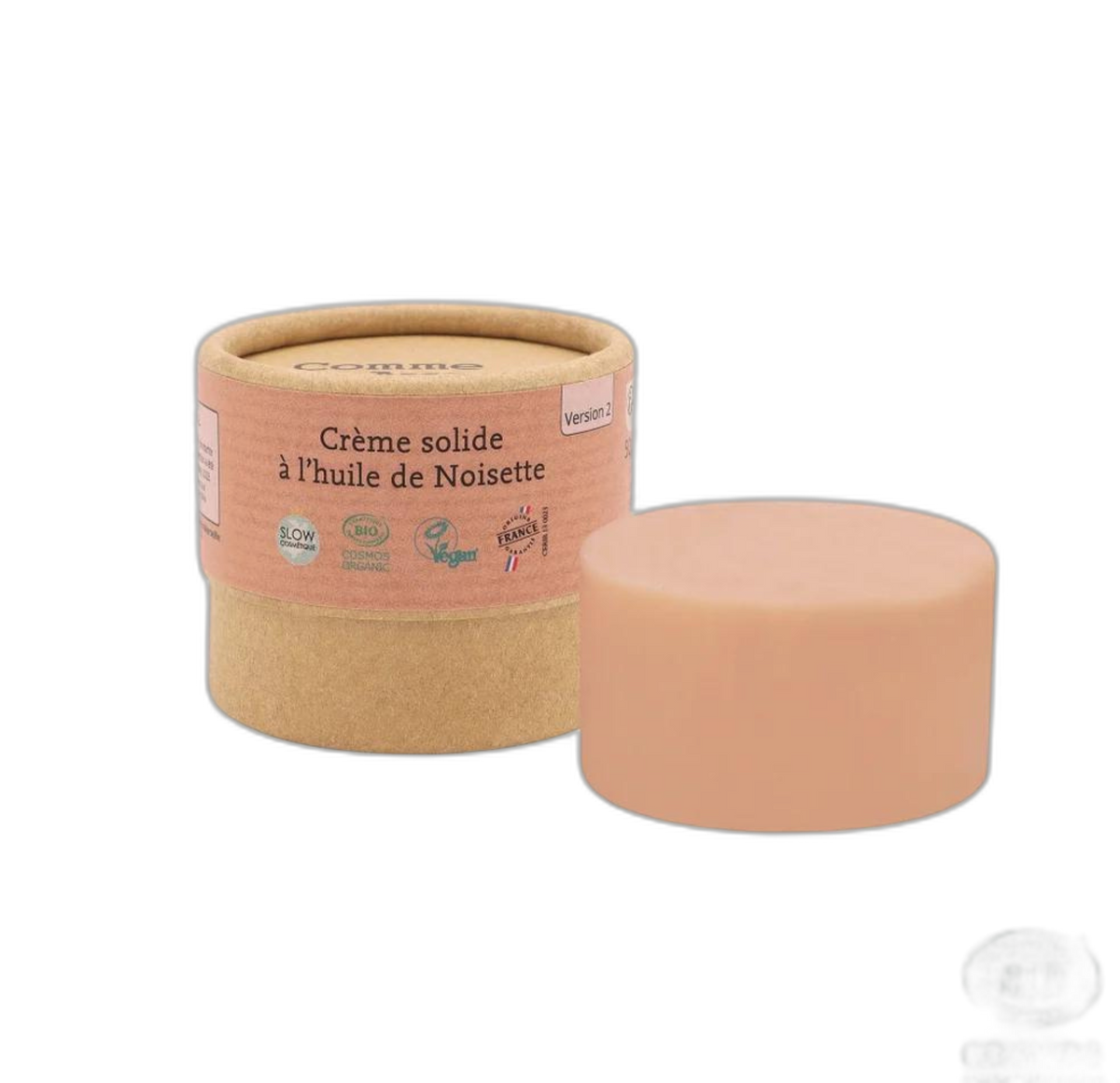 Crème solide à l'huile de noisette - version 2 - 50 g