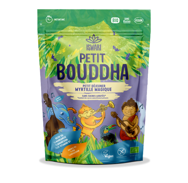Petit bouddha myrtille magique bio - 400 g