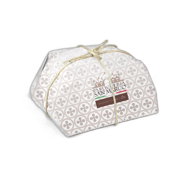 Panettone classique bio ¬´ emballé main ¬ª - 750 g