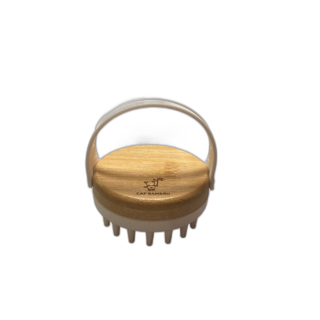 Brosse de massage cuir chevelu